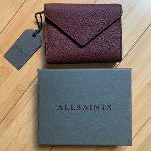 All Saints leather wallet